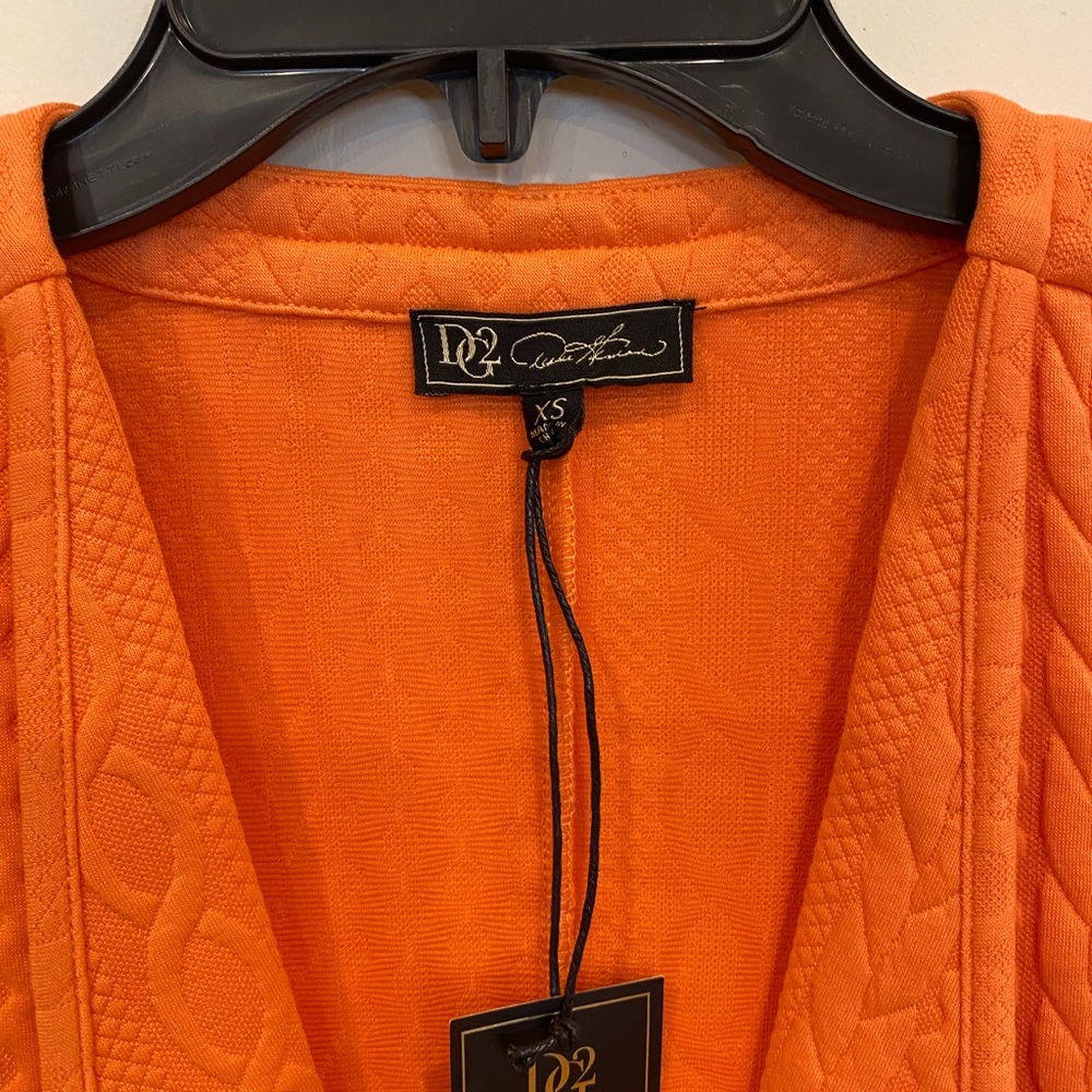 DG2 By Diane Gilman Coral Jacket 1B2 Size XS - Picture 4 of 10